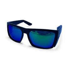 Load image into Gallery viewer, Z87.1 Safety Glasses Blue/Green tint