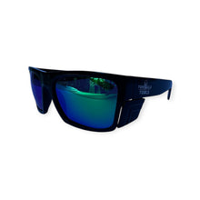 Load image into Gallery viewer, Z87.1 Safety Glasses Blue/Green tint